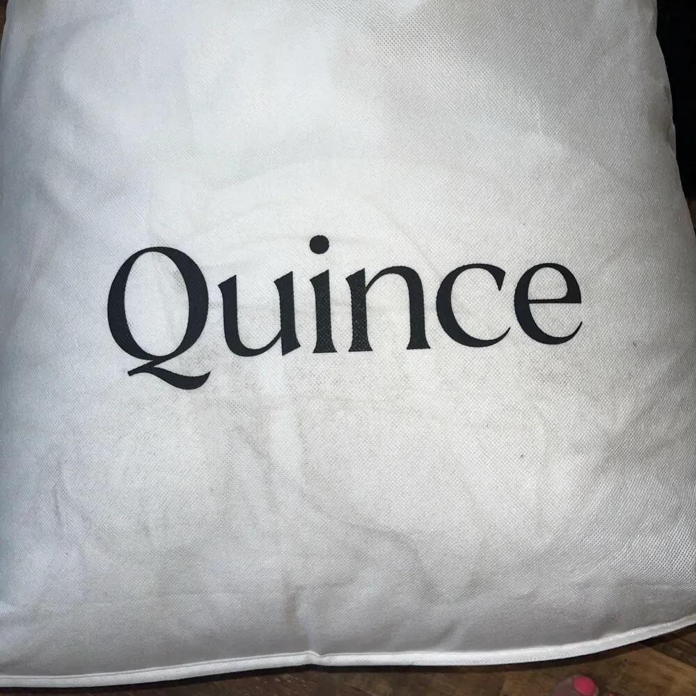 Quince Premium Down Alternative Comforter, Full/Queen, White